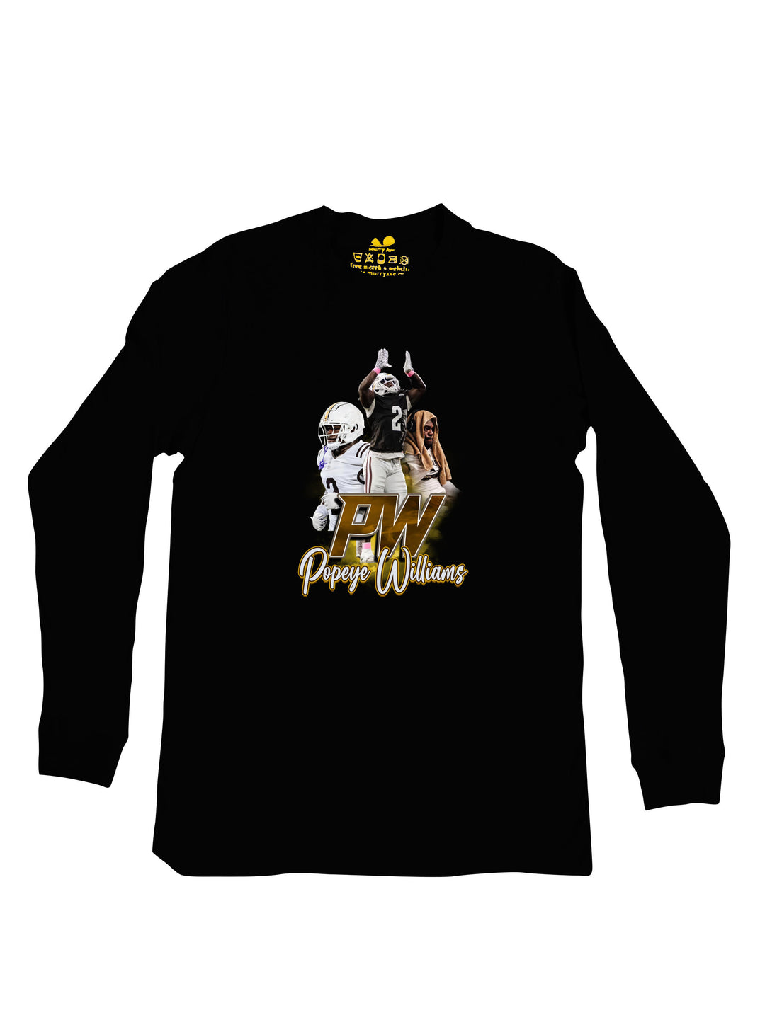 Popeye Williams Initials Long Sleeve