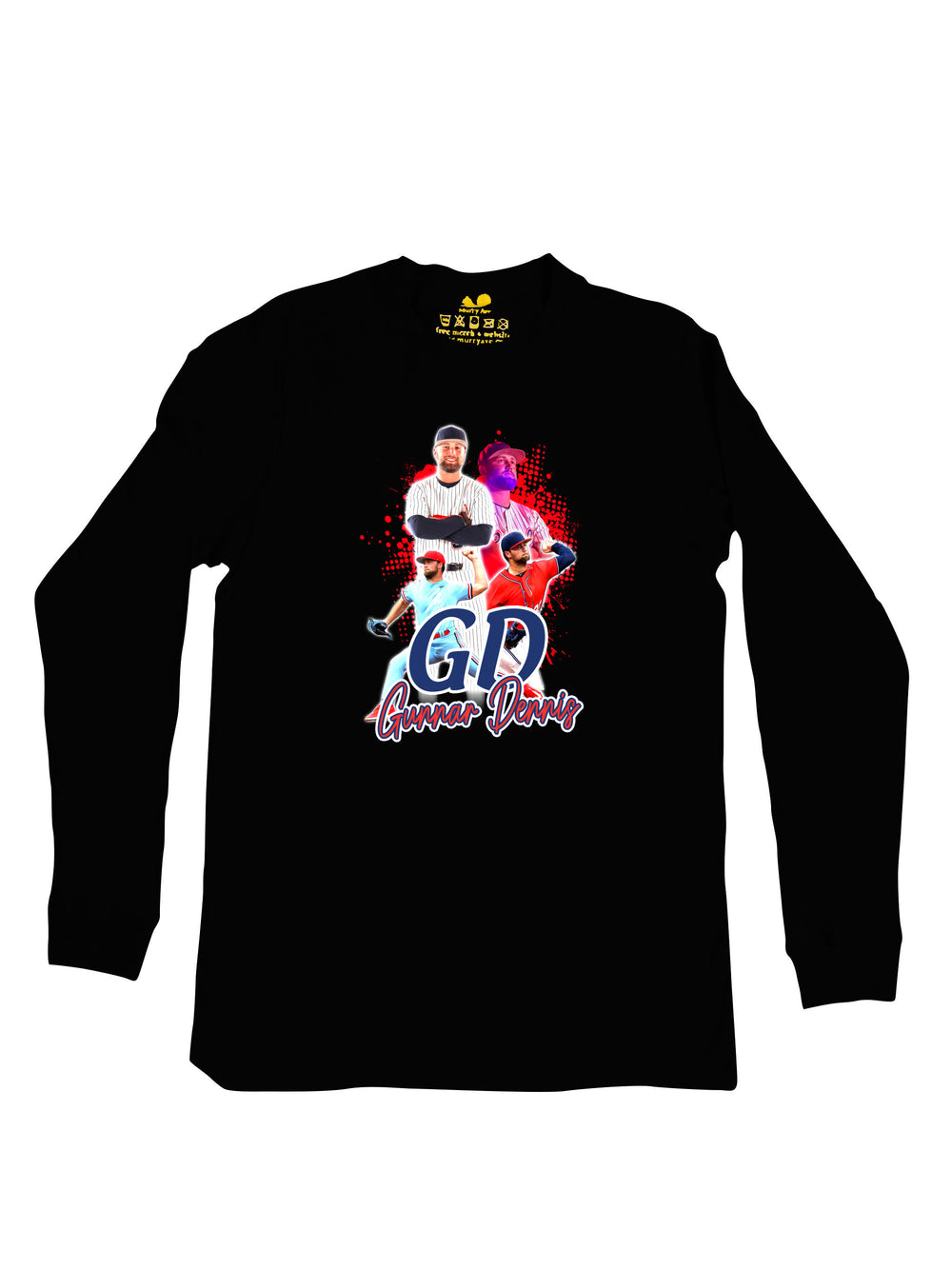 Gunnar Dennis Initials Long Sleeve