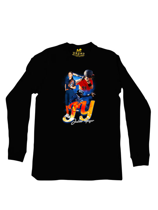 Jackie Yeager Initials Long Sleeve