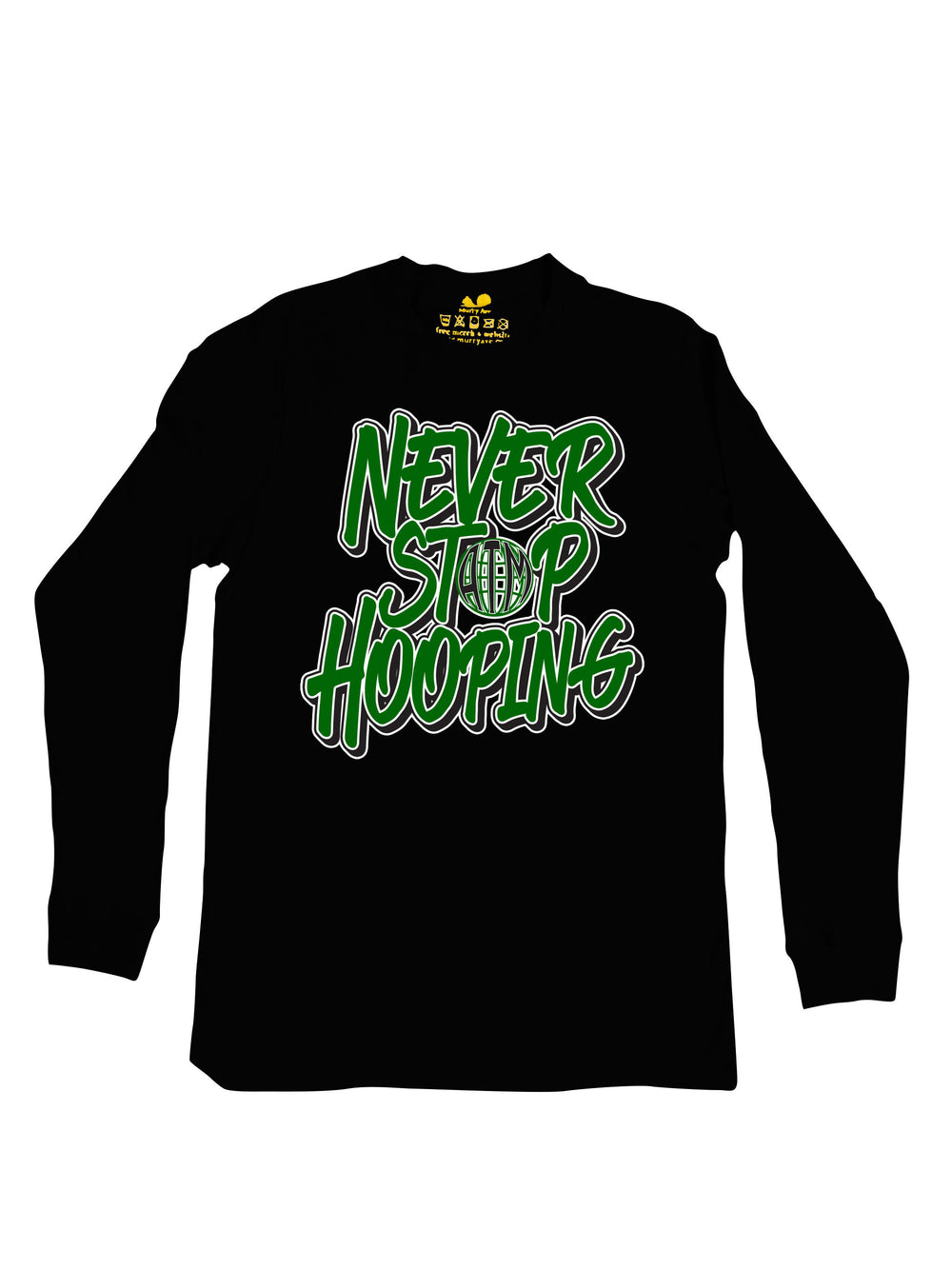 Never Stop Hooping Long Sleeve