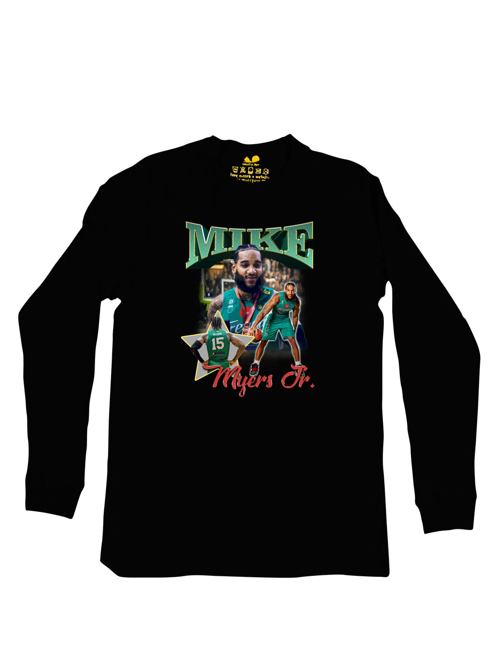 Mike Myers Jr Collage Long Sleeve
