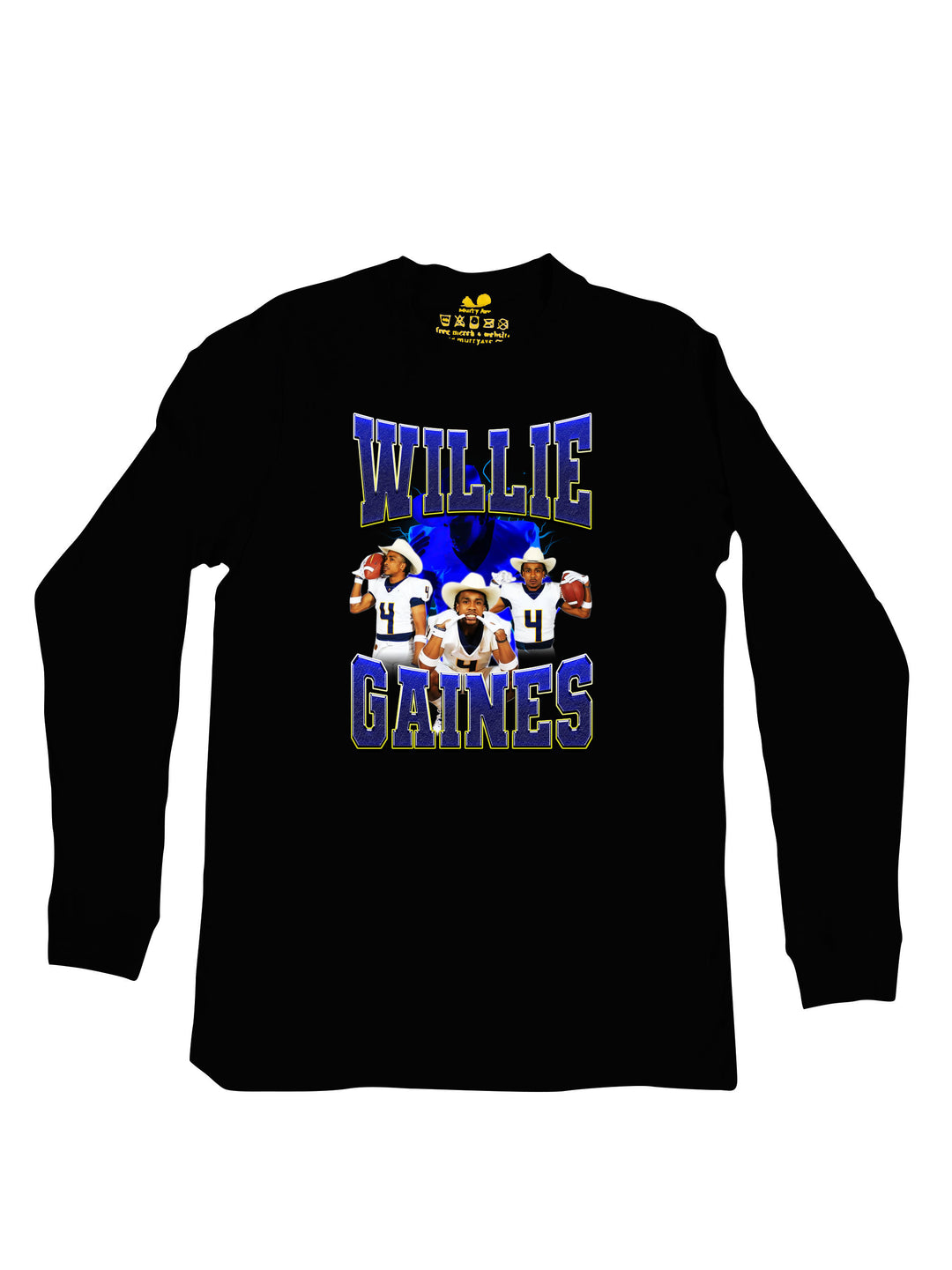 Willie Gaines Collage Long Sleeve
