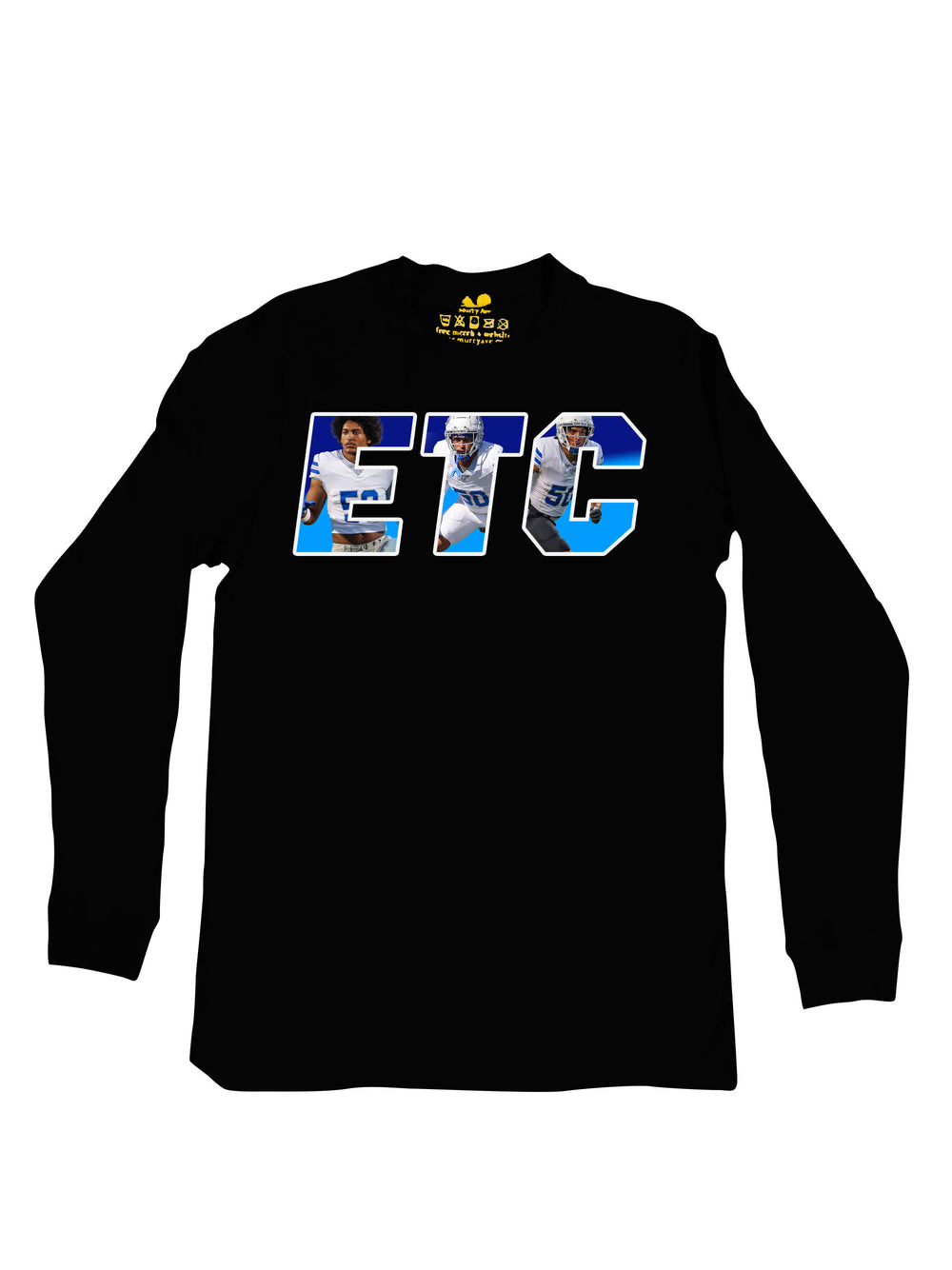 Elijah Carney Initials  Long Sleeve