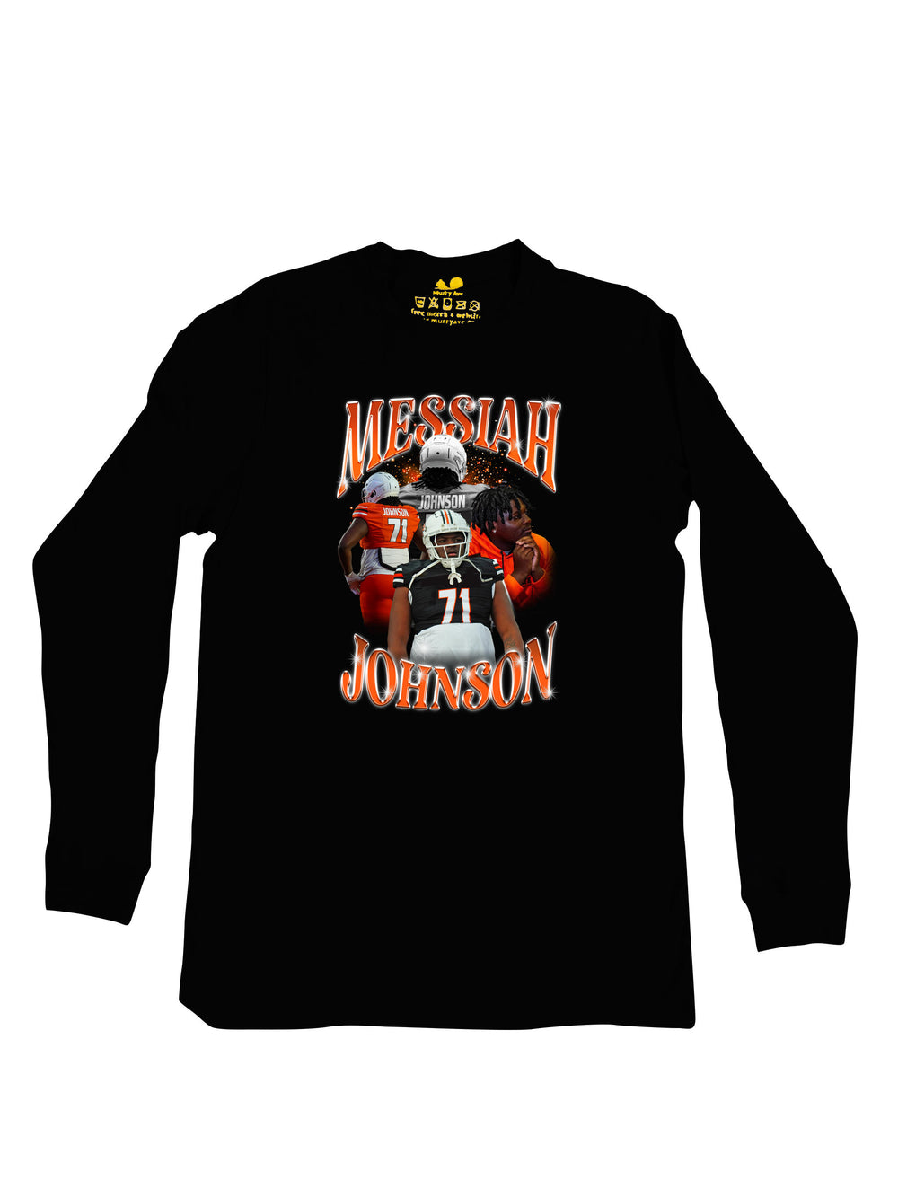 Messiah Johnson Collage Long Sleeve