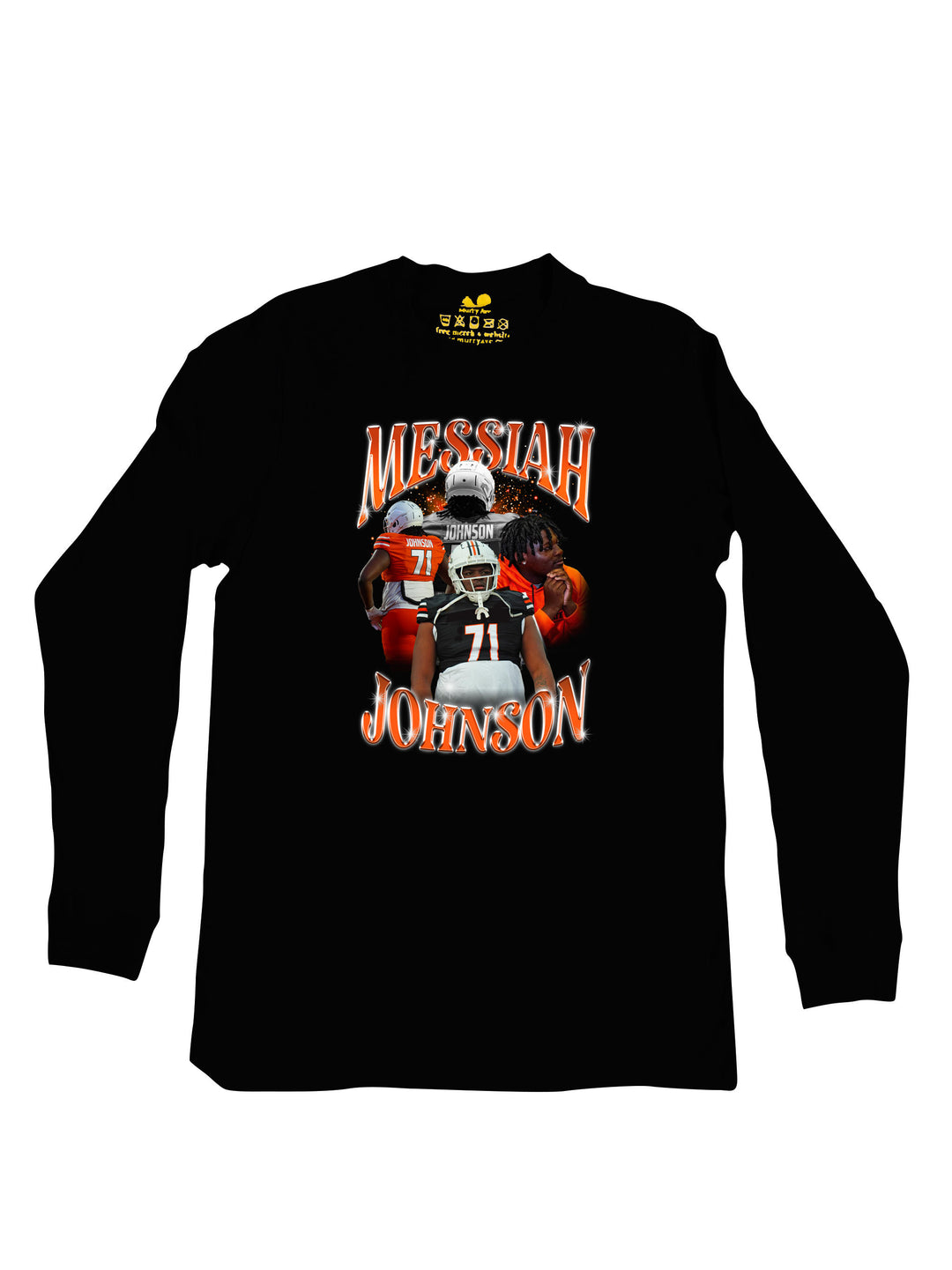 Messiah Johnson Collage Long Sleeve