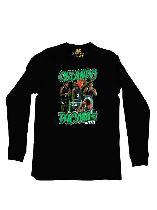 Orlando Thomas Collage Long Sleeve