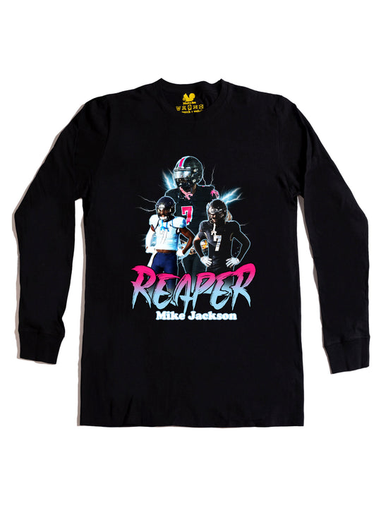Mike Jackson Collage Long Sleeve