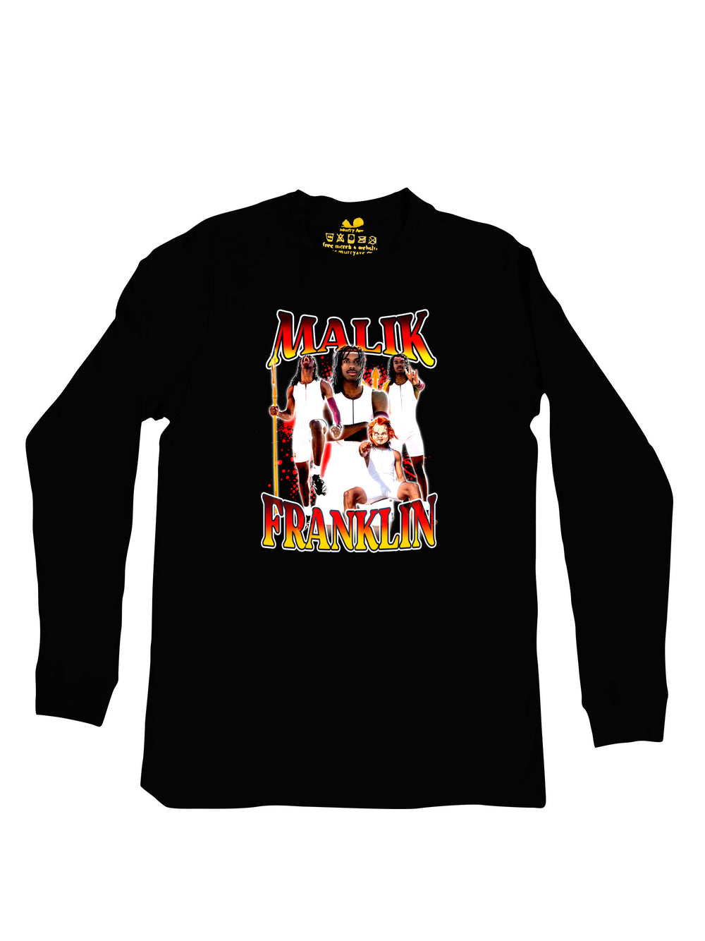 Malik Franklin Collage Long Sleeve