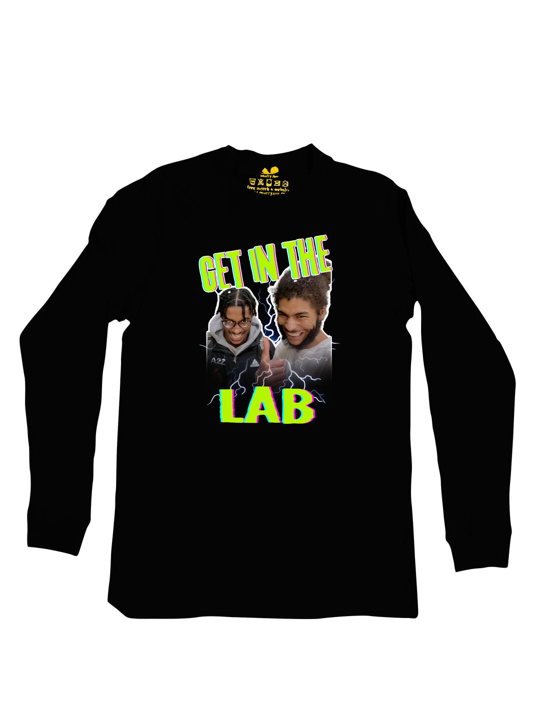 Azyah Brown Collage Long Sleeve