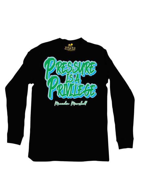 Mecailin Marshall Slogan Long Sleeve