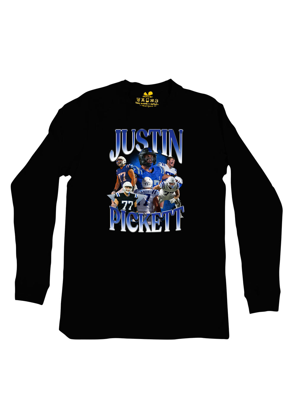 Justin Prickett Collage Long Sleeve