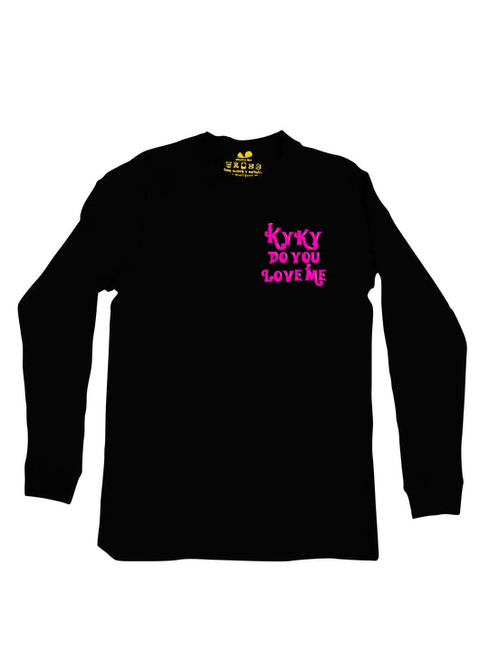 Kyky Do You Love Me Pink Pocket Long Sleeve