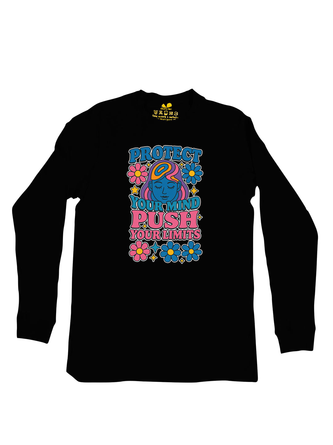 Protect Your Mind Push Your Limits Long Sleeve