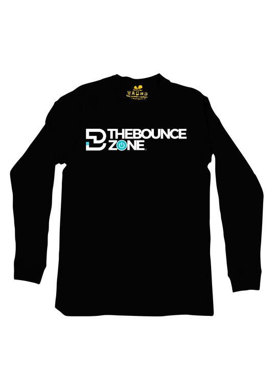 Bounce Zone White Logo Long Sleeve