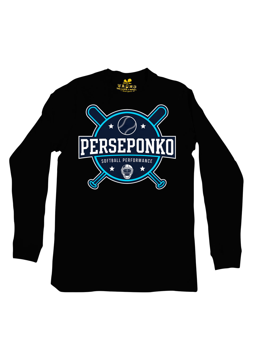 Perseponko Softball Performance Logo Long Sleeve