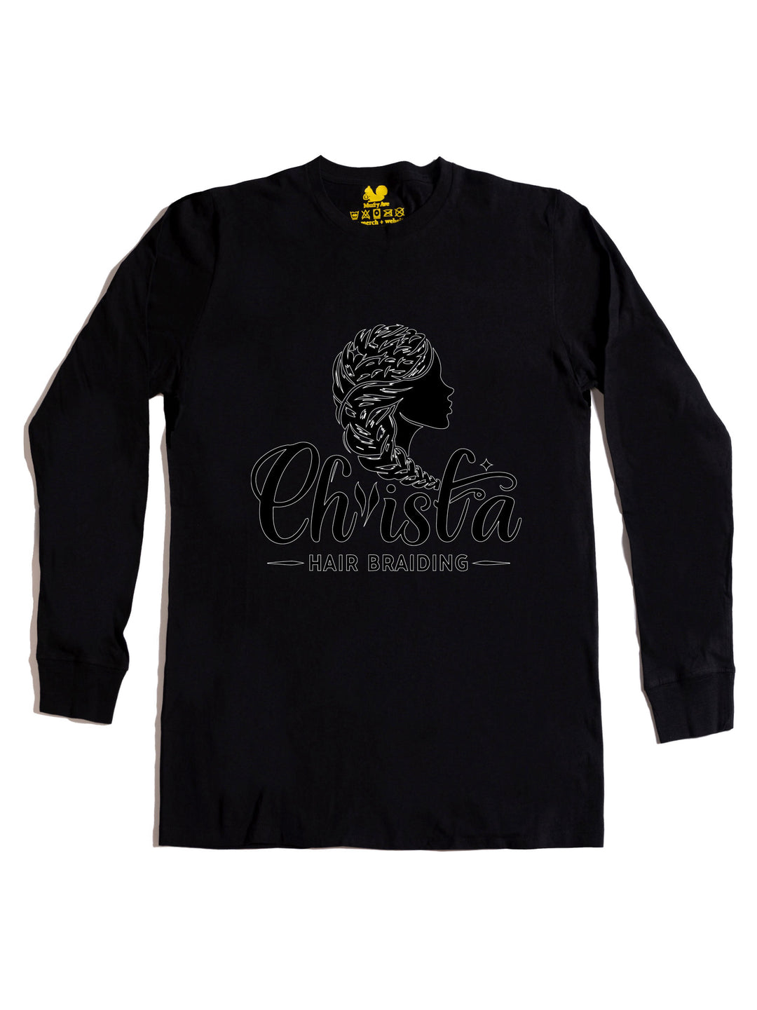 Christa Hair Braiding Long Sleeve