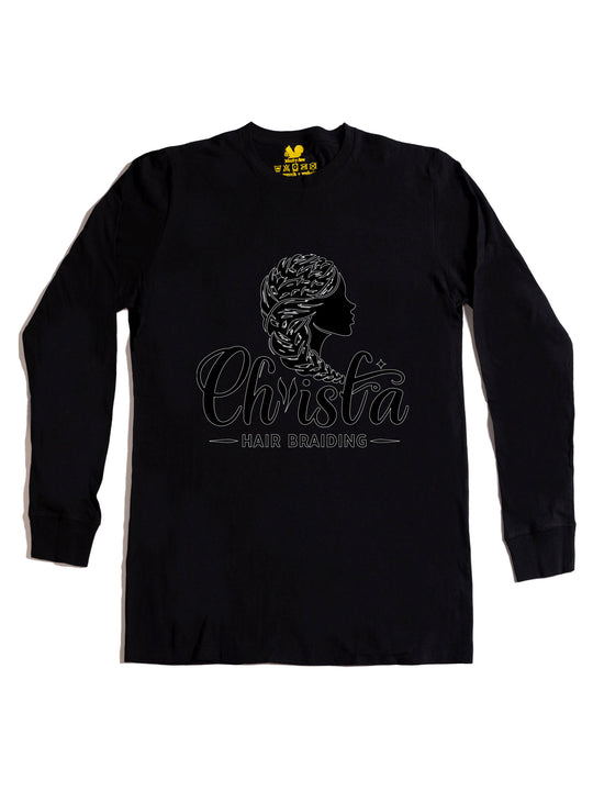 Christa Hair Braiding Long Sleeve