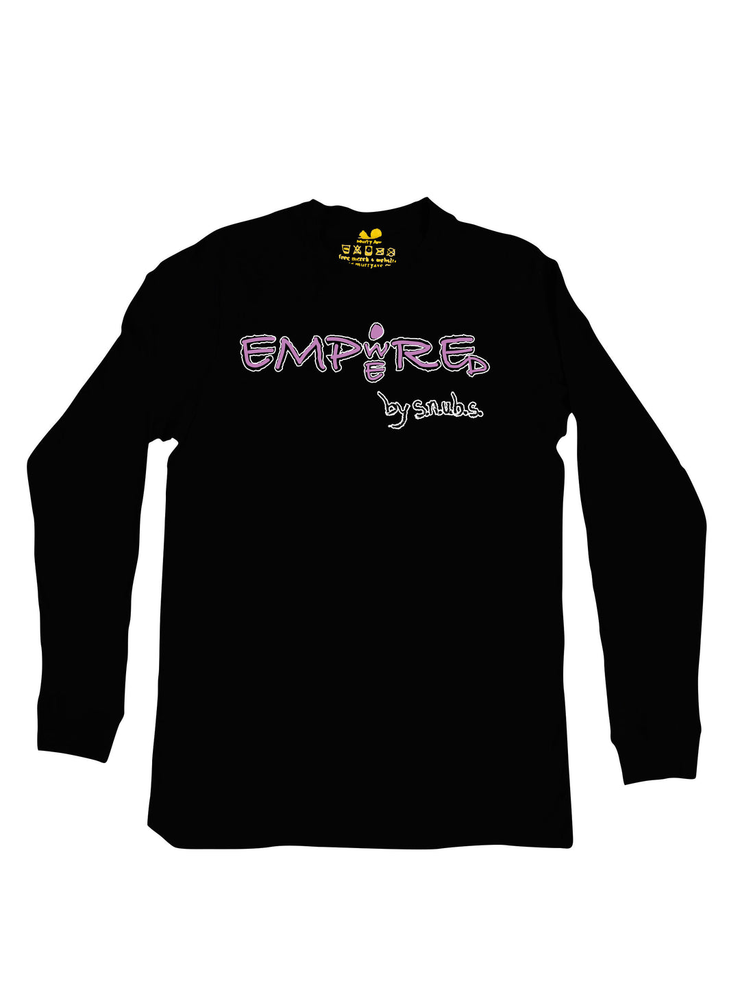 Empowered by snubs logo Long Sleeve
