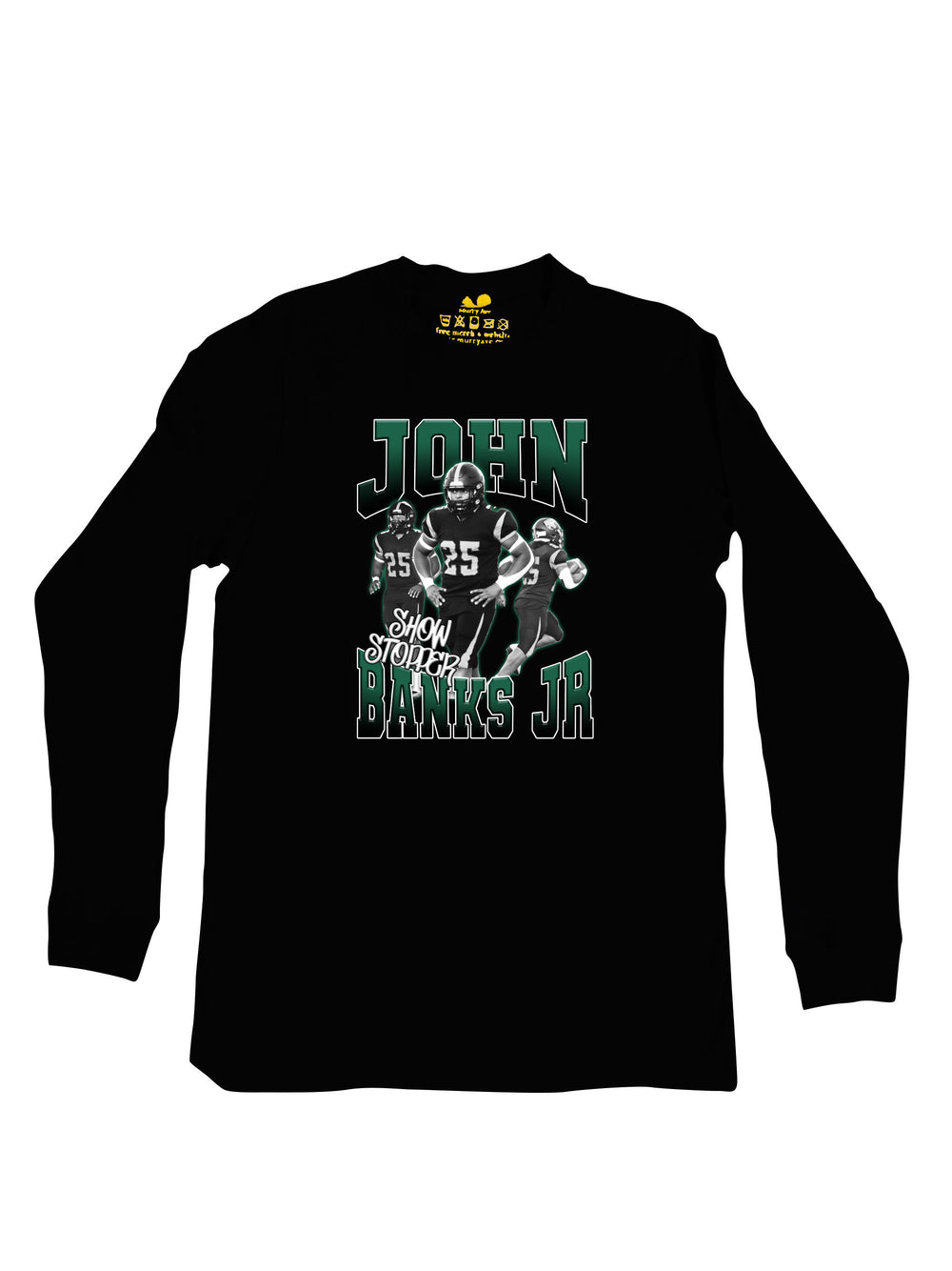 John Banks Jr Collage Long Sleeve
