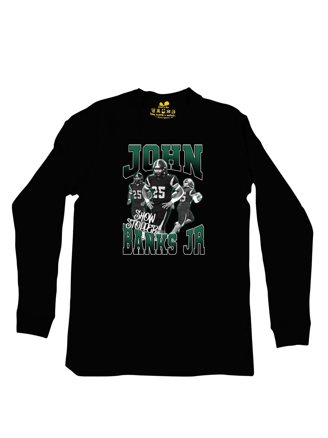John Banks Jr Collage Long Sleeve
