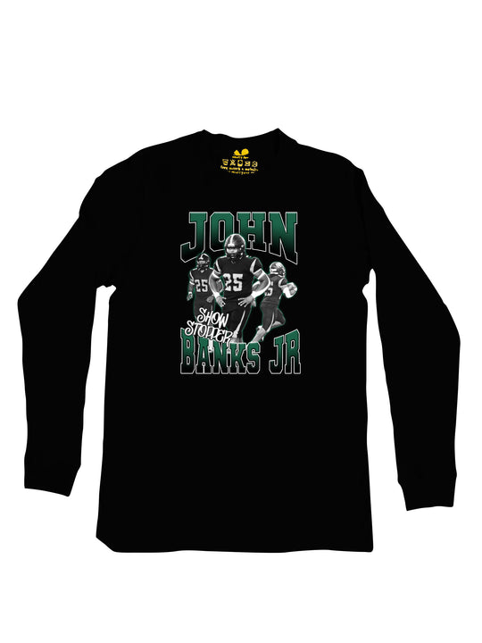 John Banks Jr Collage Long Sleeve
