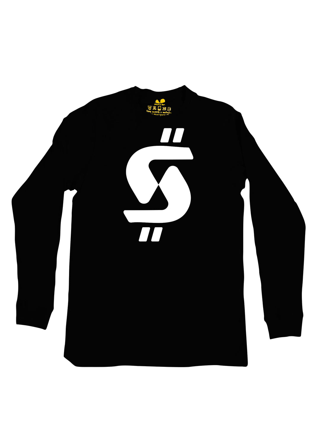 CMoney Logo White Long Sleeve