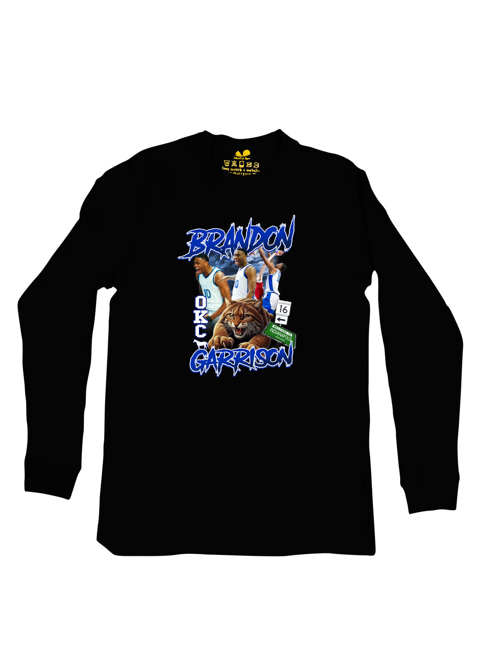 Brandon Garrison Collage Long Sleeve