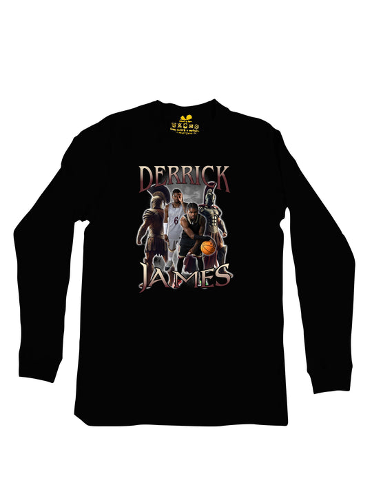 Derrick James Spartans Collage Long Sleeve