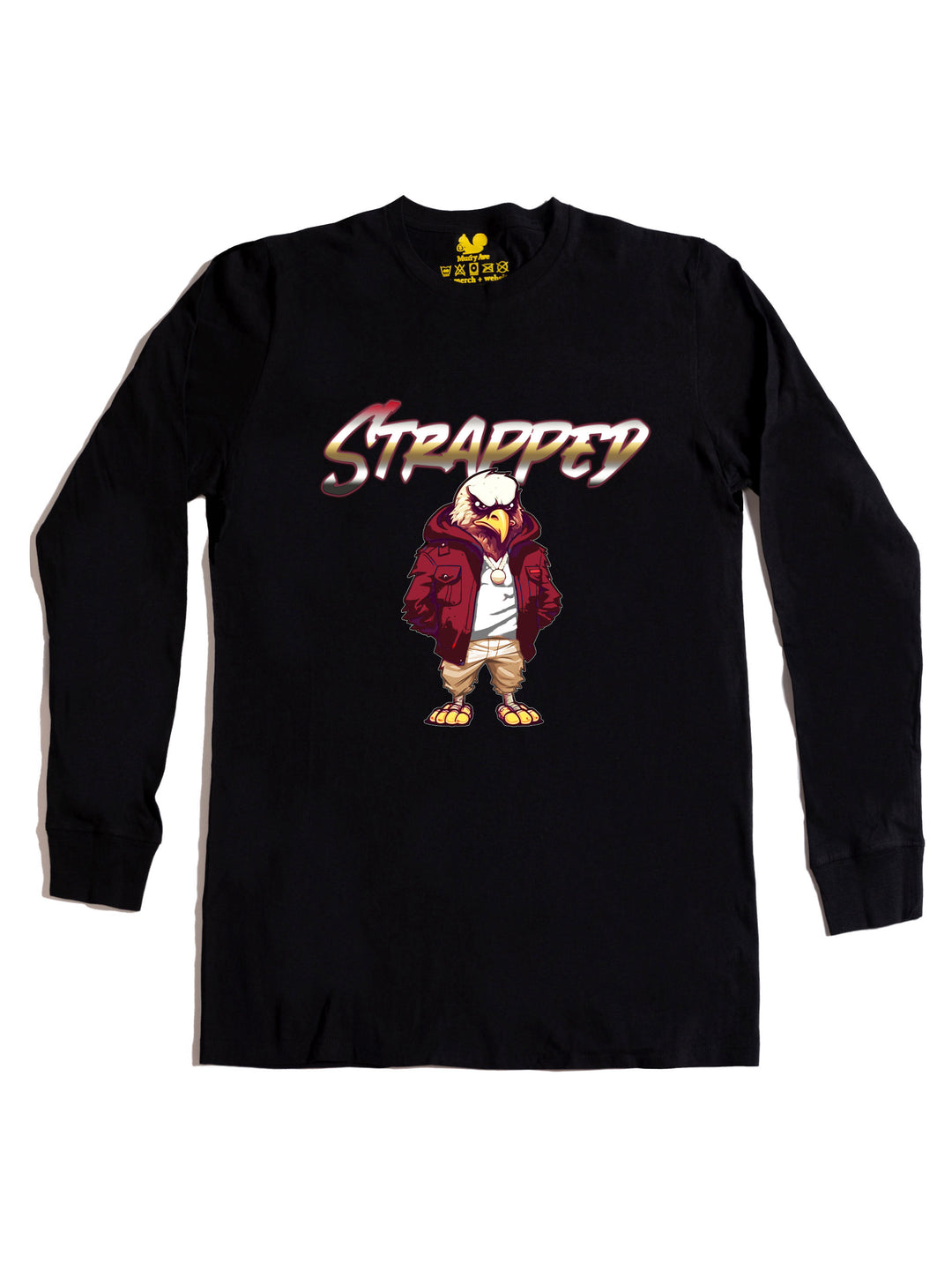 Christian White Cartoon Long Sleeve