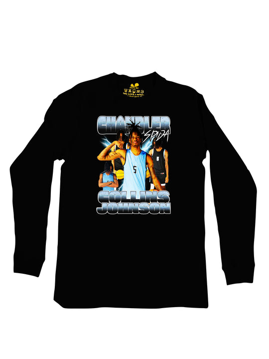 Chandler Collins Johnson Collage Long Sleeve