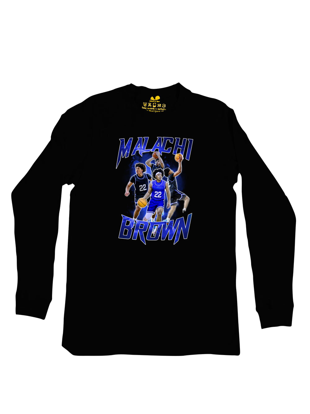 Malachi Brown Collage Long Sleeve