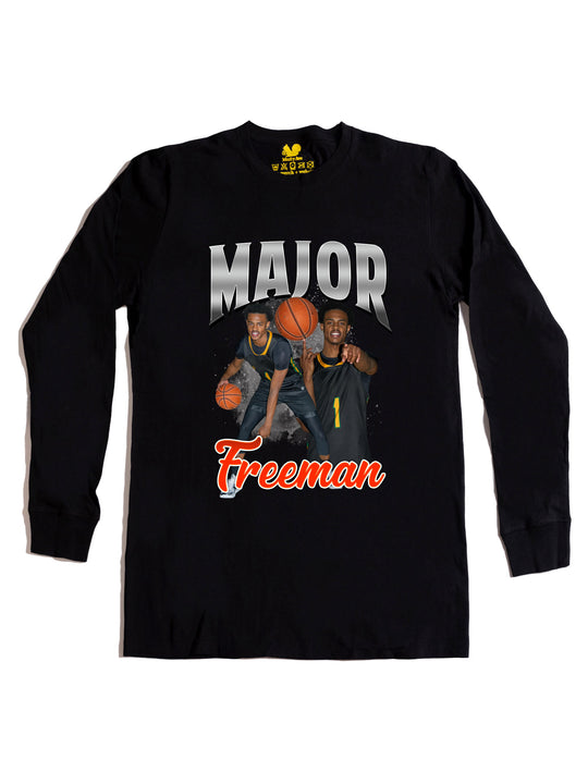 Major Freeman Collage Long Sleeve