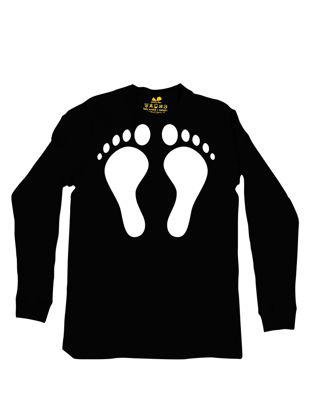 KP Footprint White Long Sleeve
