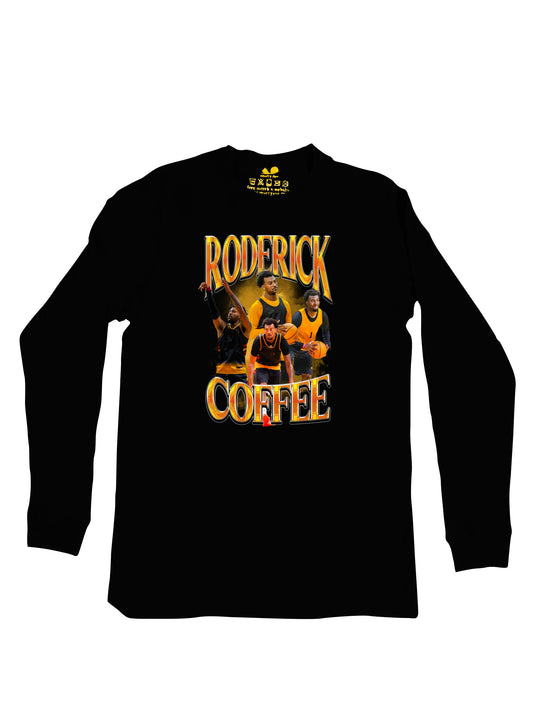 Roderick Coffee Collage Long Sleeve