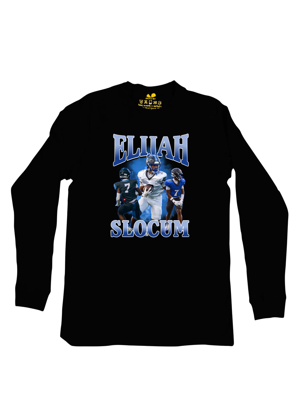 Elijah Scolum Collage Long Sleeve