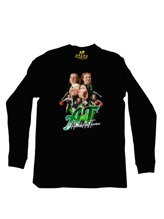 Anna and Amy Terrian Collage Long Sleeve