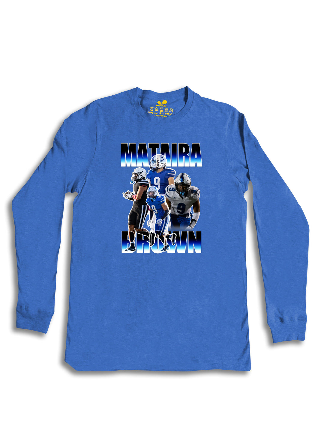 Mataira Brown Collage Long Sleeve