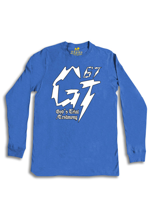James Glover Tyson Logo White Long Sleeve