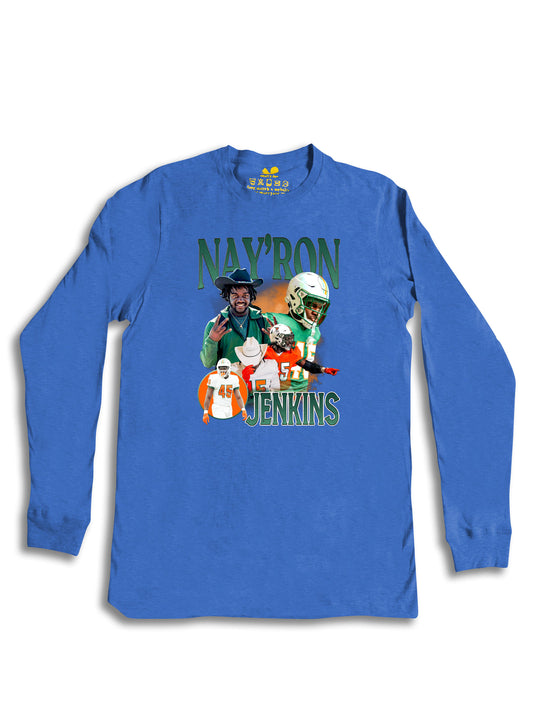 Nayron Jenkins Collage Long Sleeve