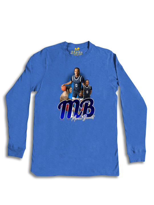 Marcus Burnett Initials Long Sleeve