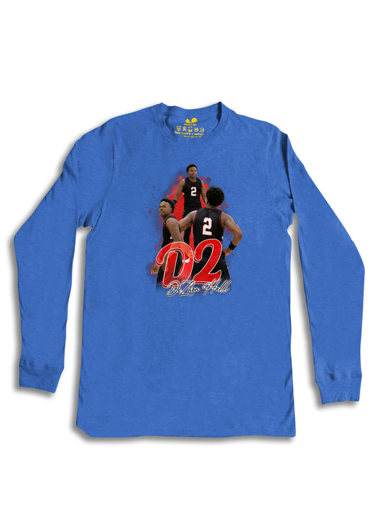 Dezhon Hall Collage Long Sleeve