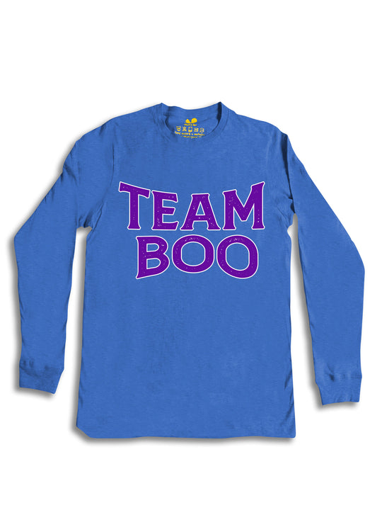 Team Boo Text Logo Long Sleeve