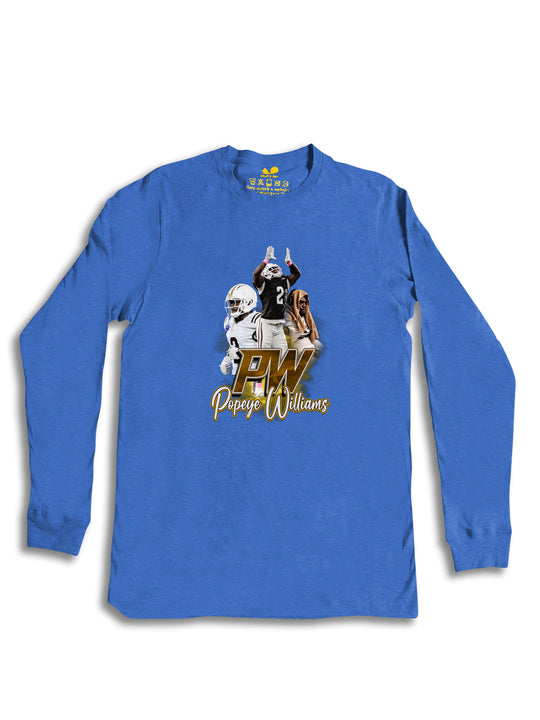 Popeye Williams Initials Long Sleeve