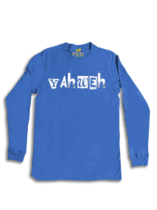 Yahweh Logo White Long Sleeve