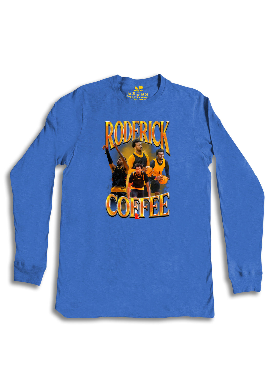 Roderick Coffee Collage Long Sleeve