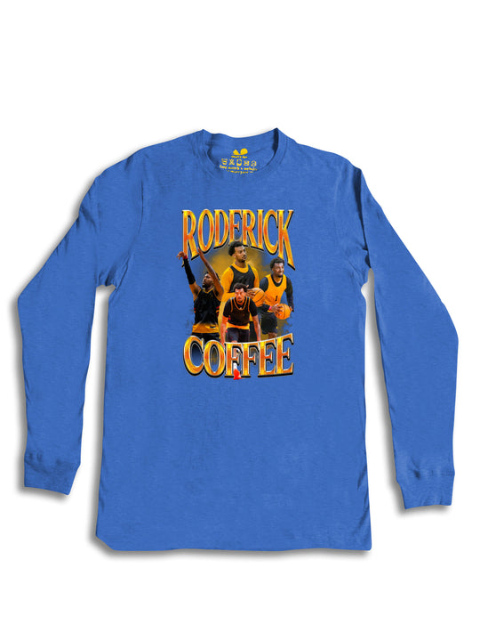 Roderick Coffee Collage Long Sleeve