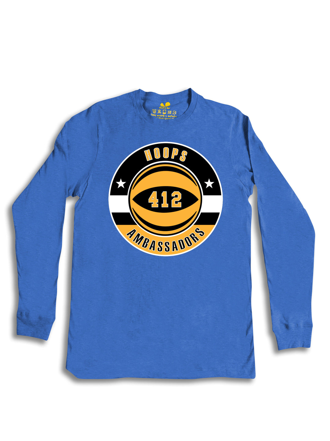 Hoops Circle Logo Vector Long Sleeve