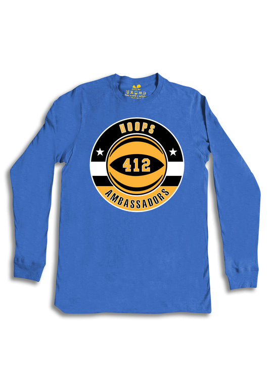 Hoops Circle Logo Vector Long Sleeve