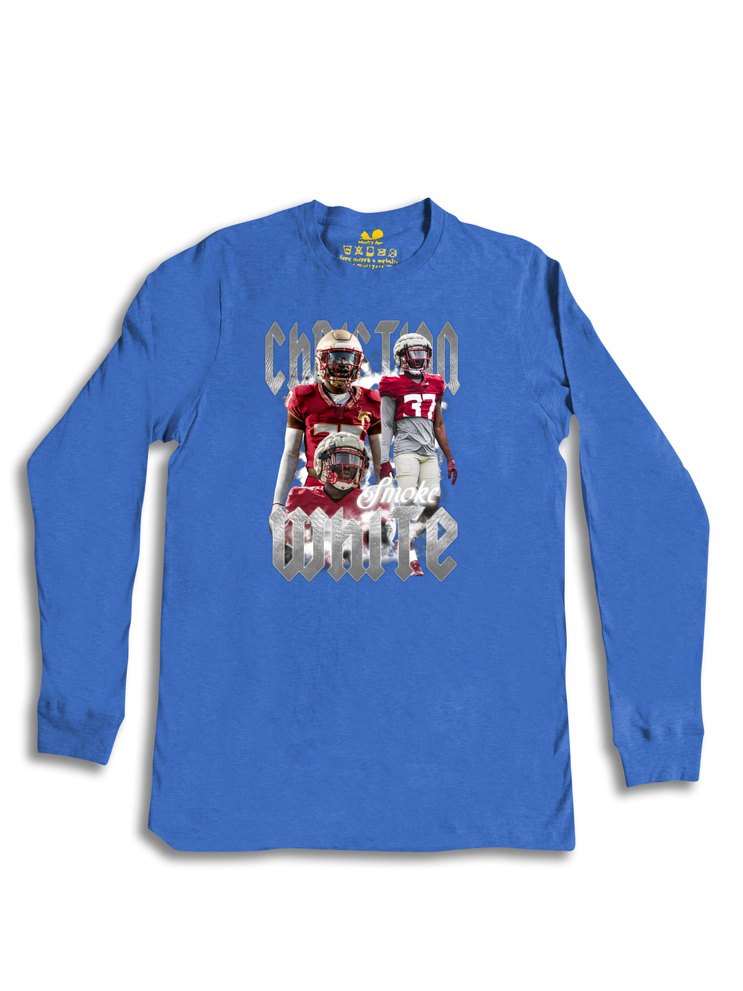 Christian White Collage  Long Sleeve