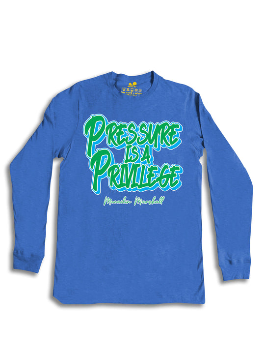 Mecailin Marshall Slogan Long Sleeve